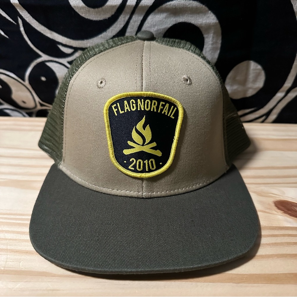 Flag Nor Fail Vintage 2010 Campfire Outdoors Edition Snap Back Hat